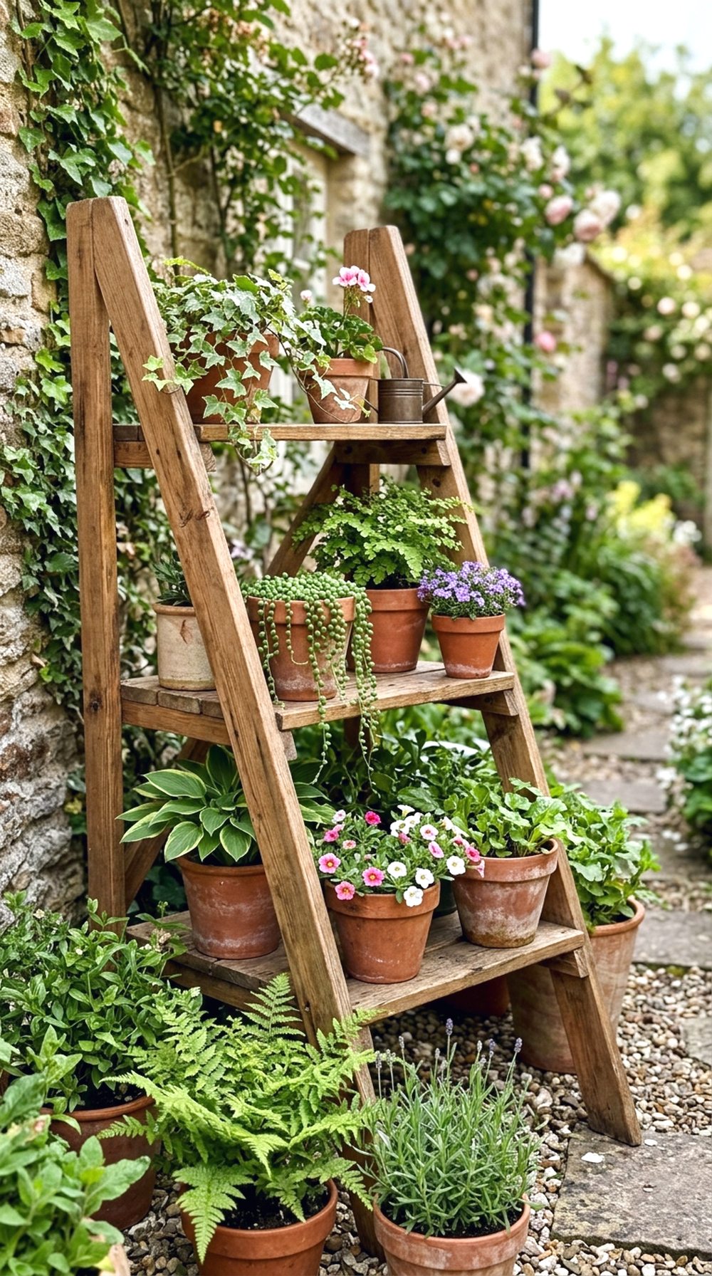 Ladder Plant Stand