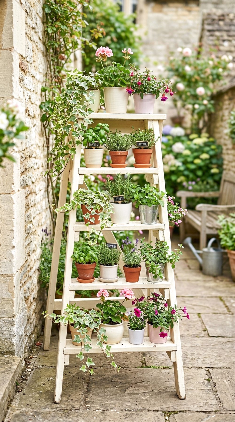 Ladder Plant Stand