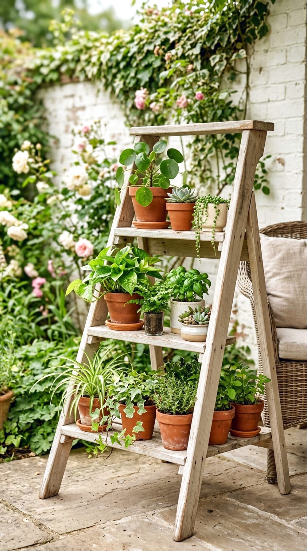 Ladder Plant Stand