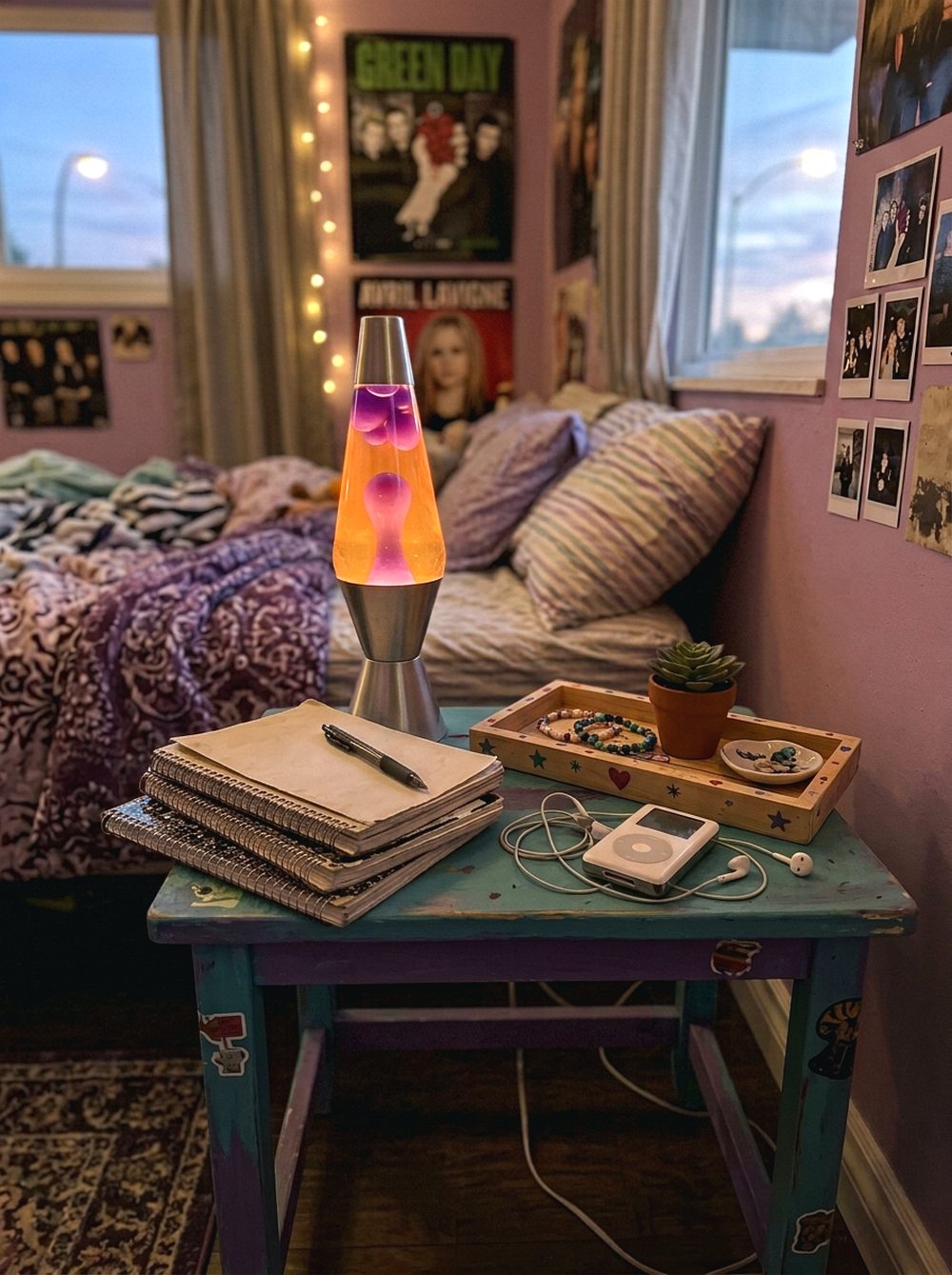 Lava Lamp Nightstand