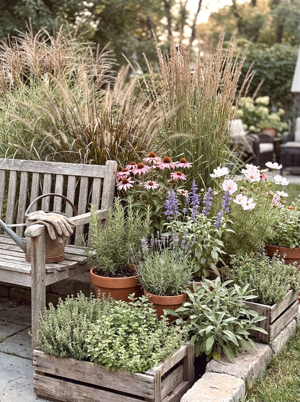 Layered Garden Nook
