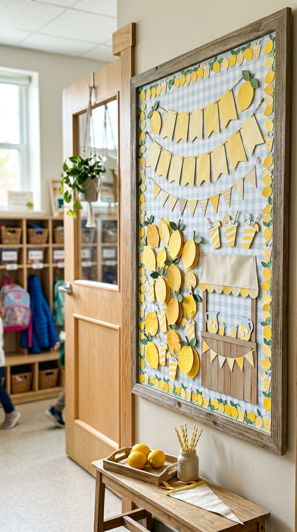 Lemonade Stand Bulletin Board