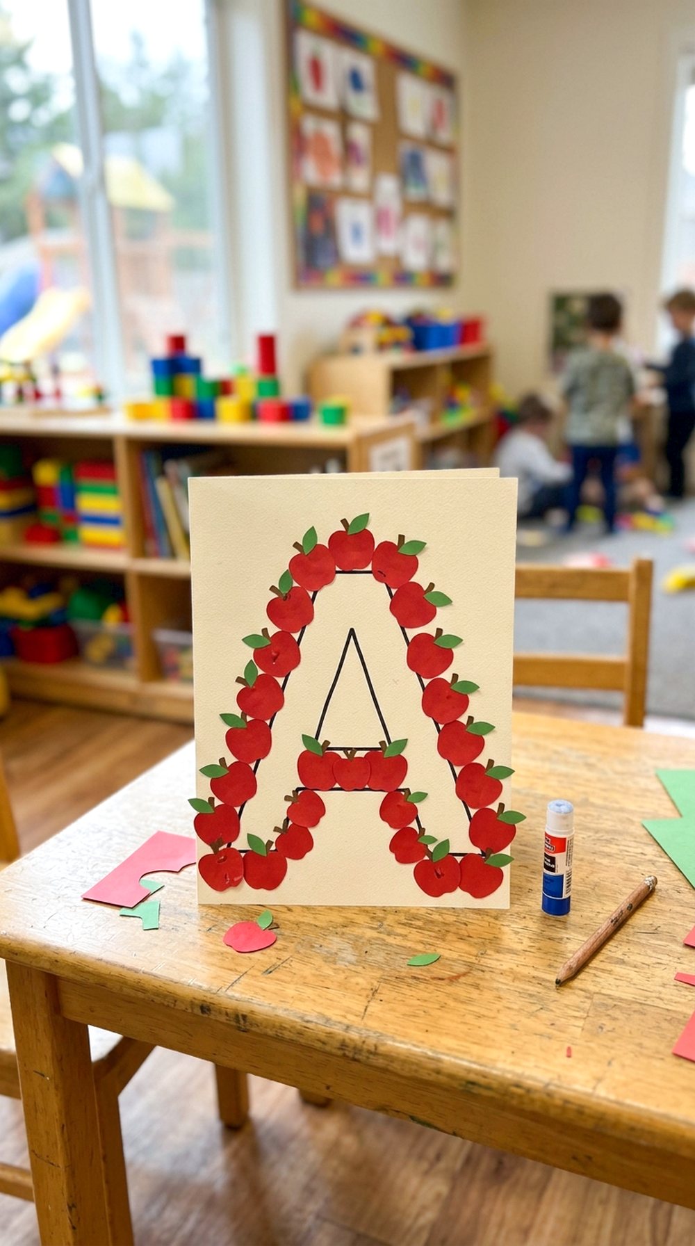Letter A Apple Craft