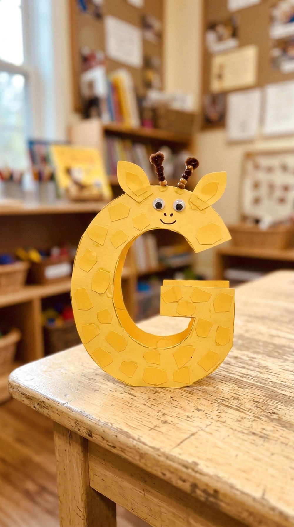 Letter G Giraffe Craft