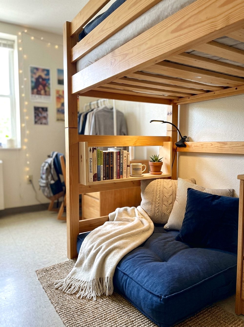 Loft Bed Reading Nook