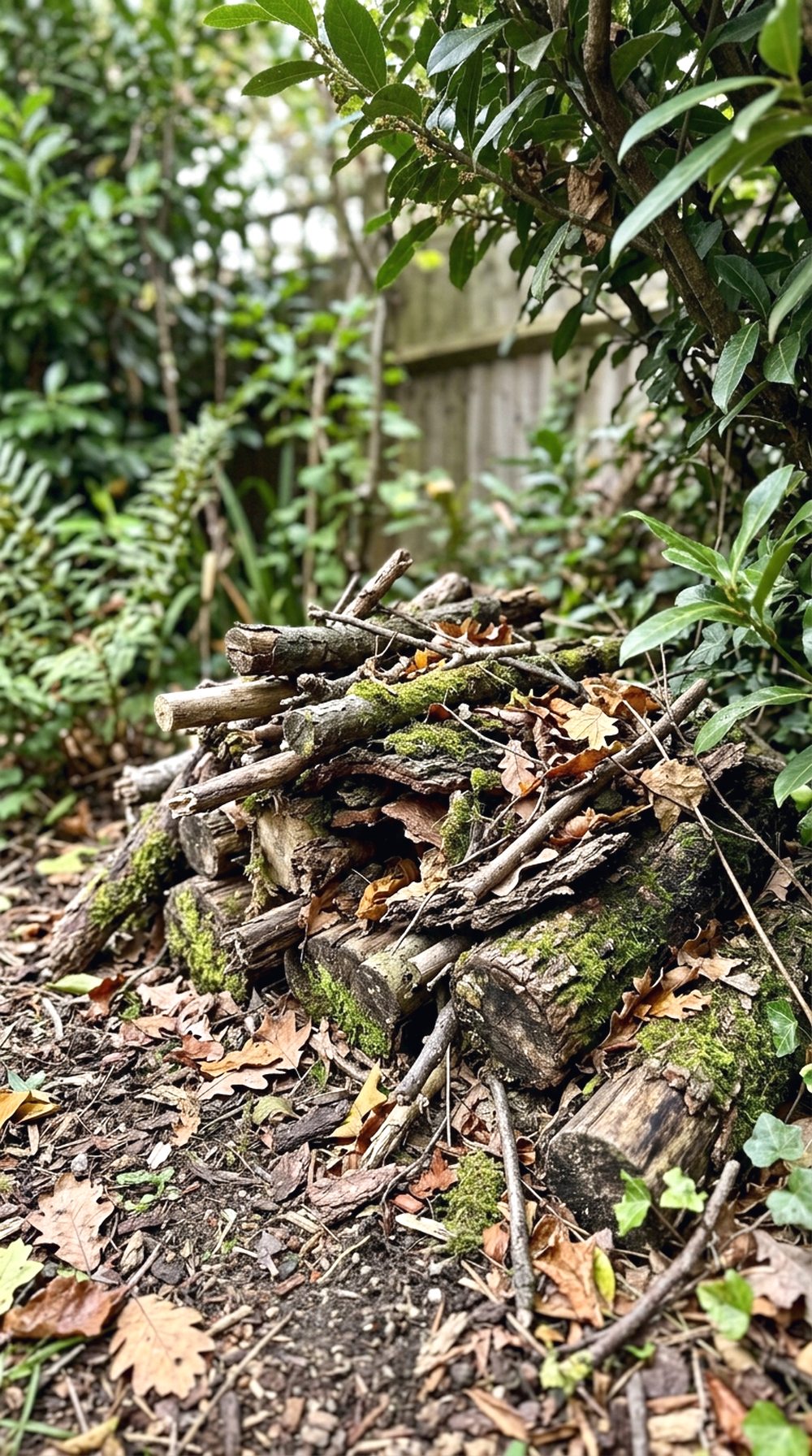 Log Pile Habitat