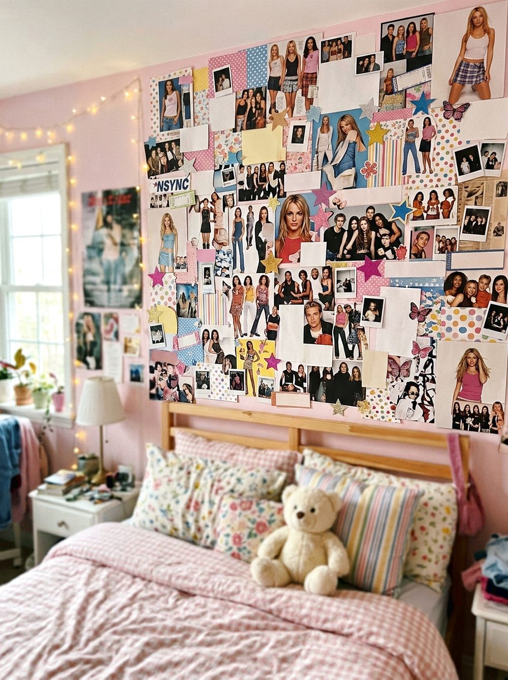 Magazine Collage Wall