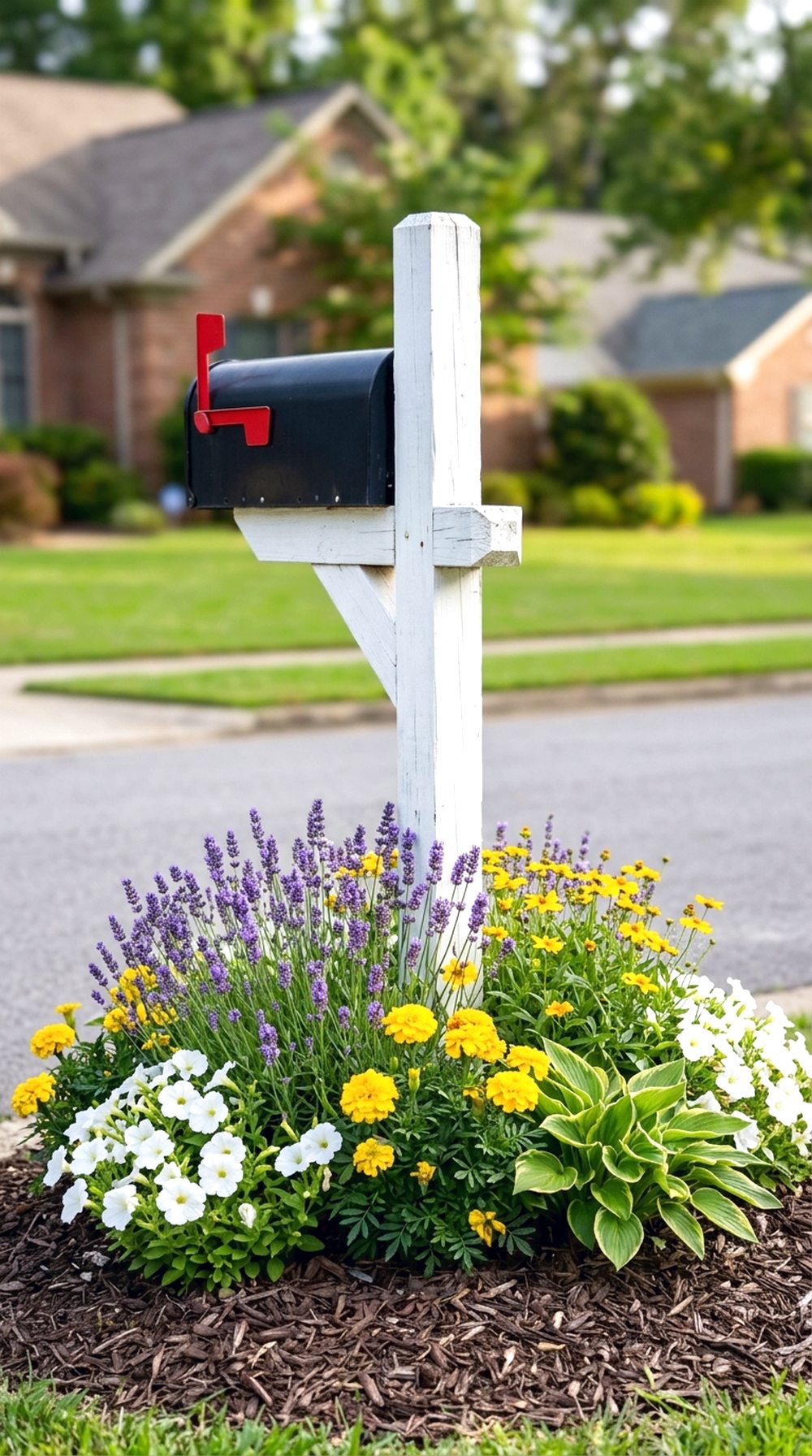 Mailbox Flower Garden