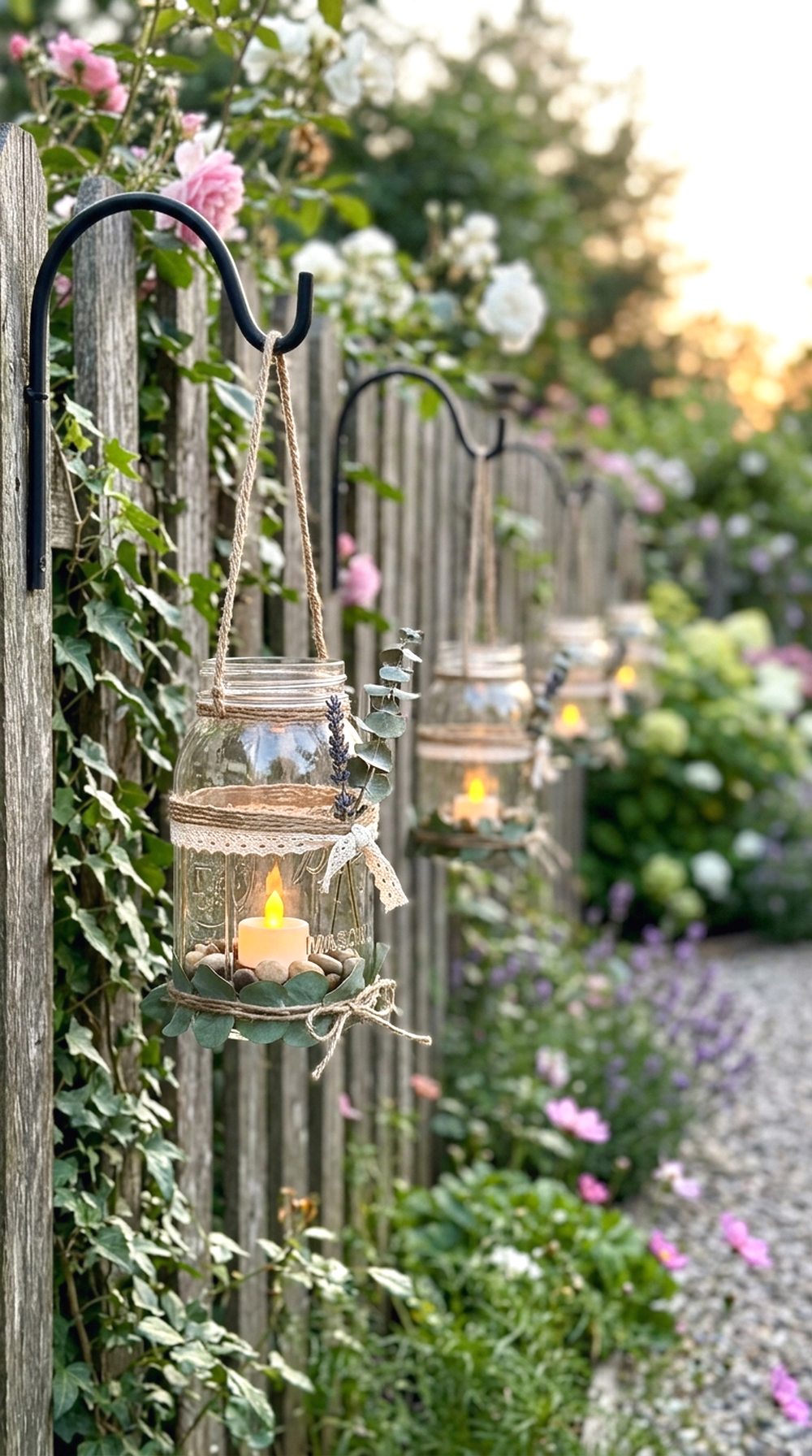 Mason Jar Lantern Hooks