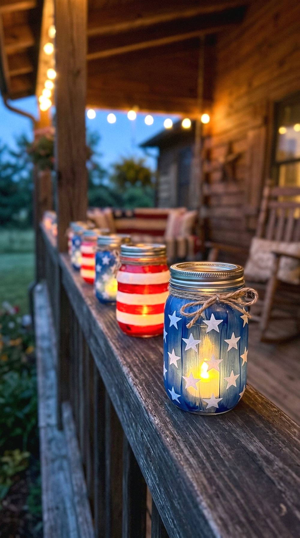 Mason Jar Luminary Sign