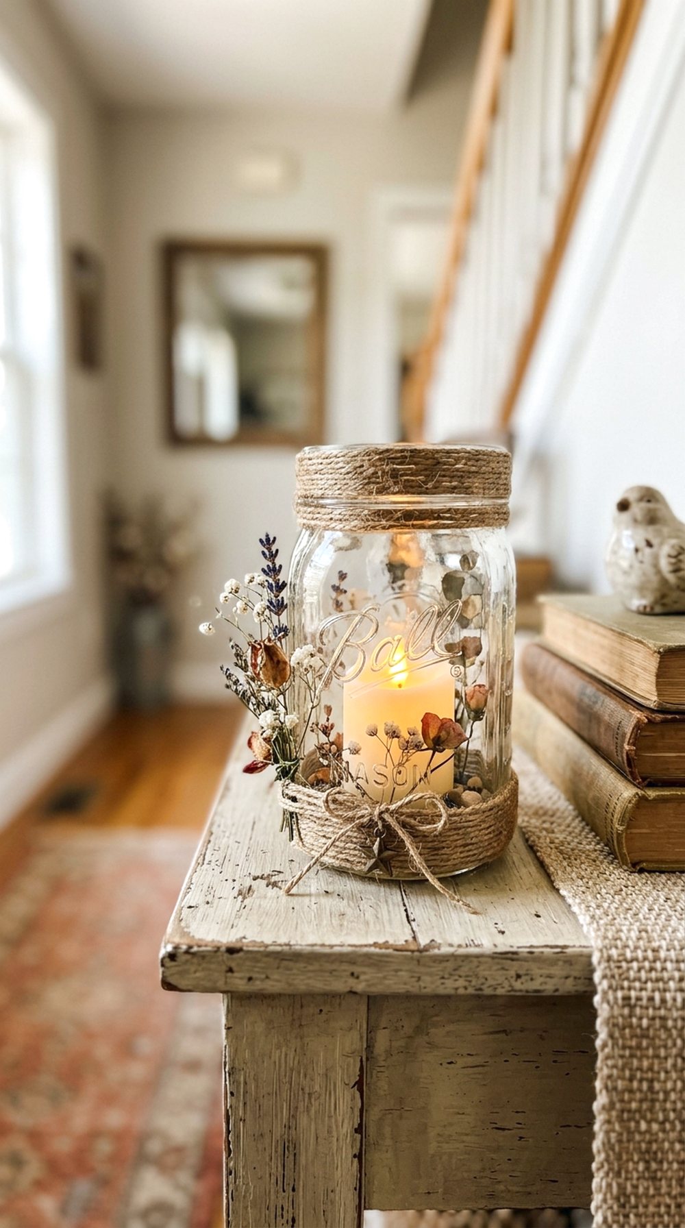 Mason Jar Rainy Day Lantern