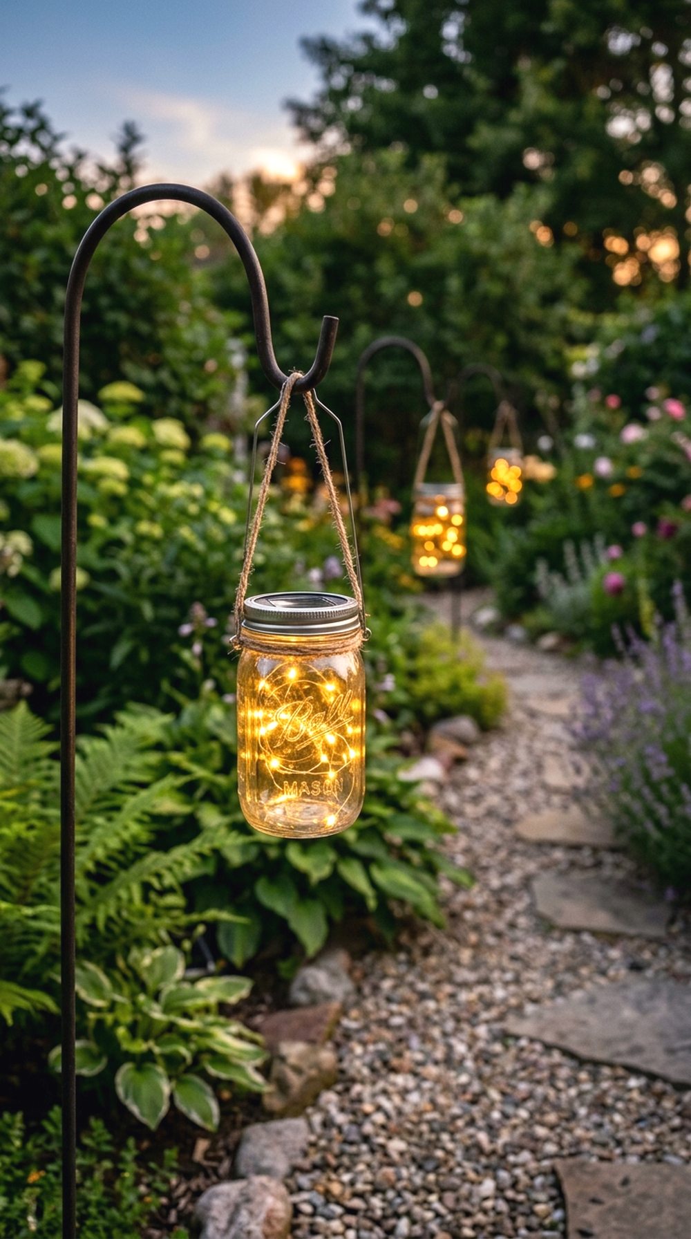 Mason Jar Solar Lanterns