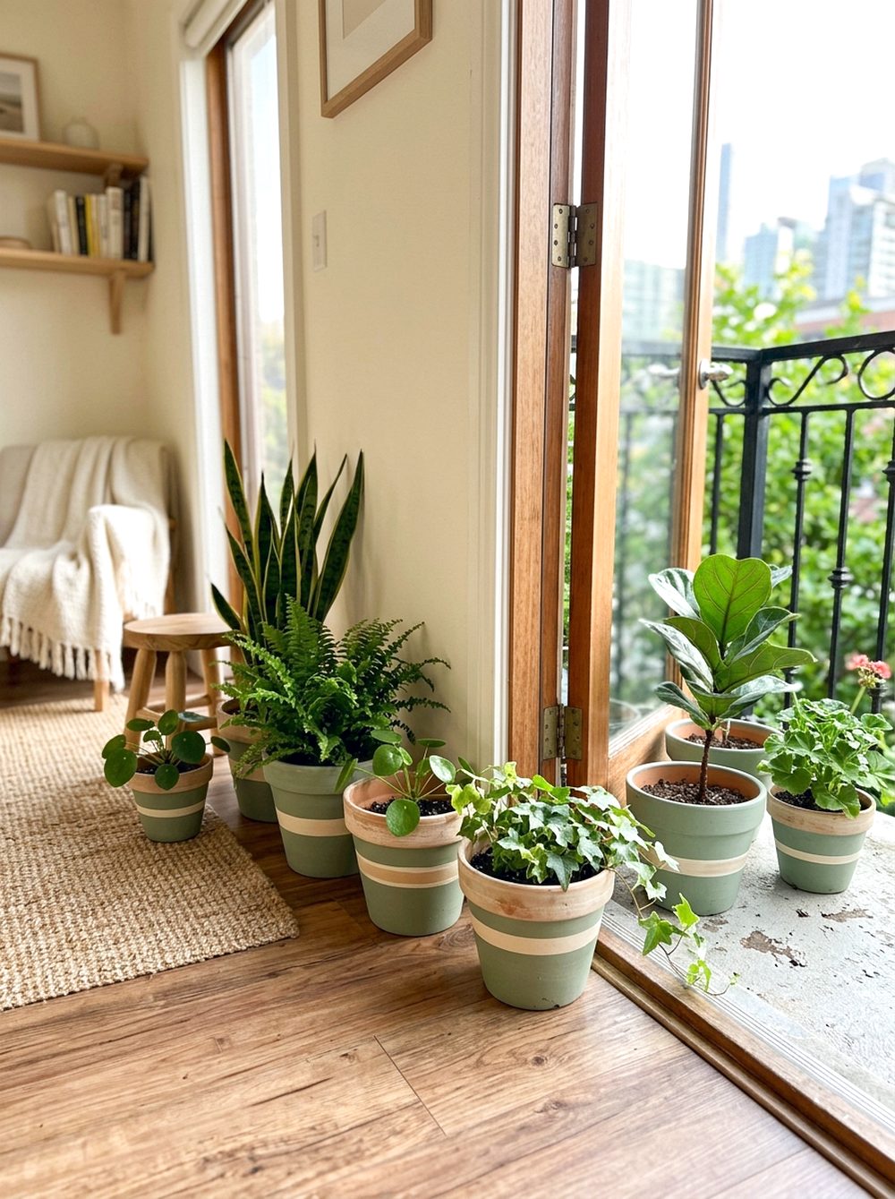 Matching Indoor Outdoor Planters