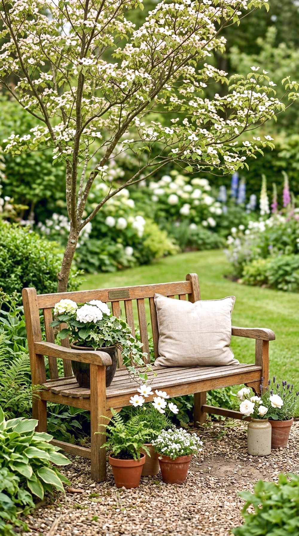 Memory Bench Garden Spot