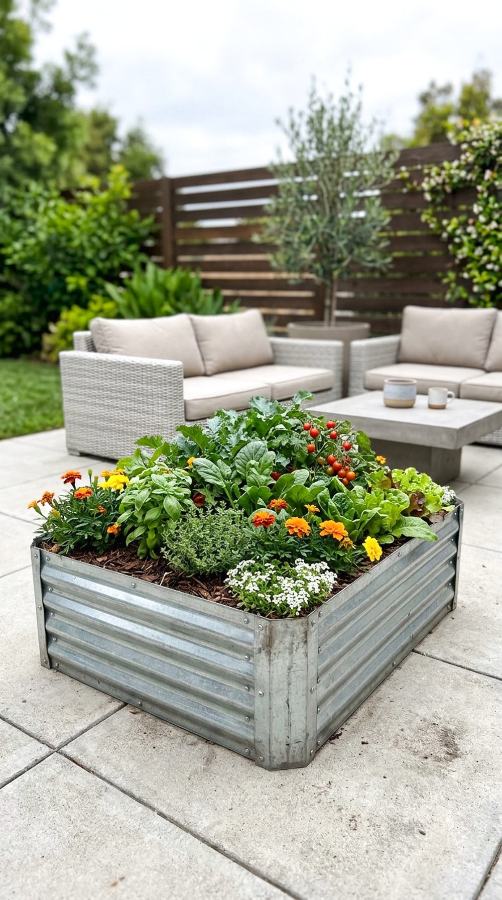 Metal Raised Garden Bed