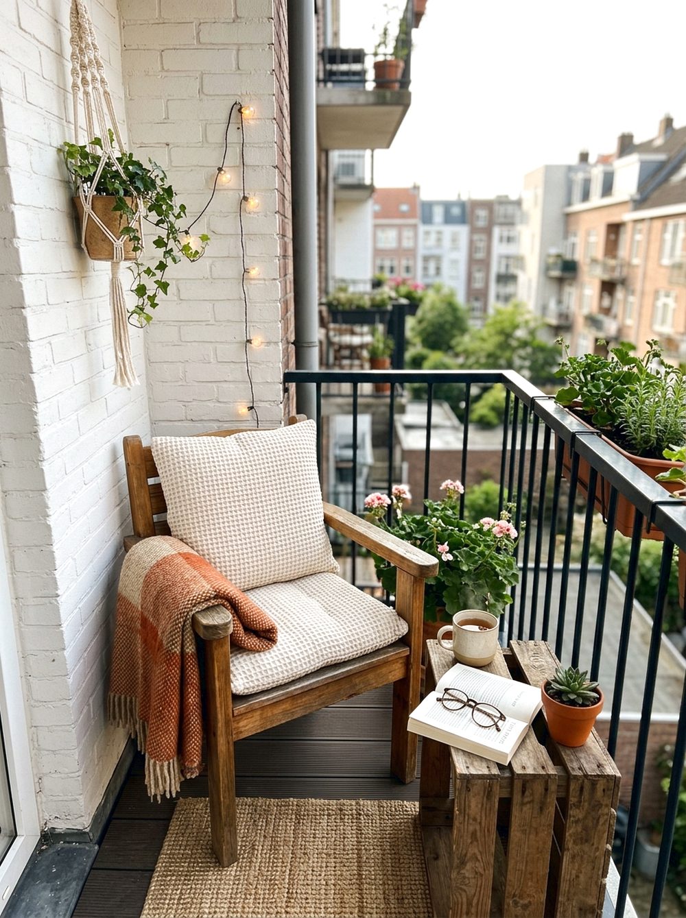 Mini Balcony Reading Nook