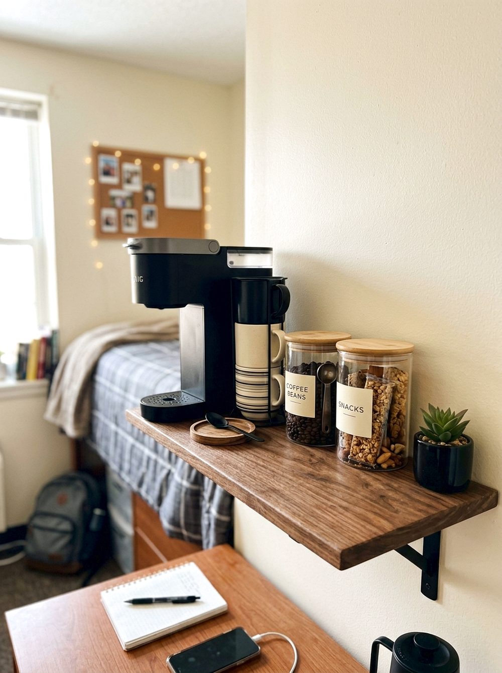Mini Coffee Station Shelf
