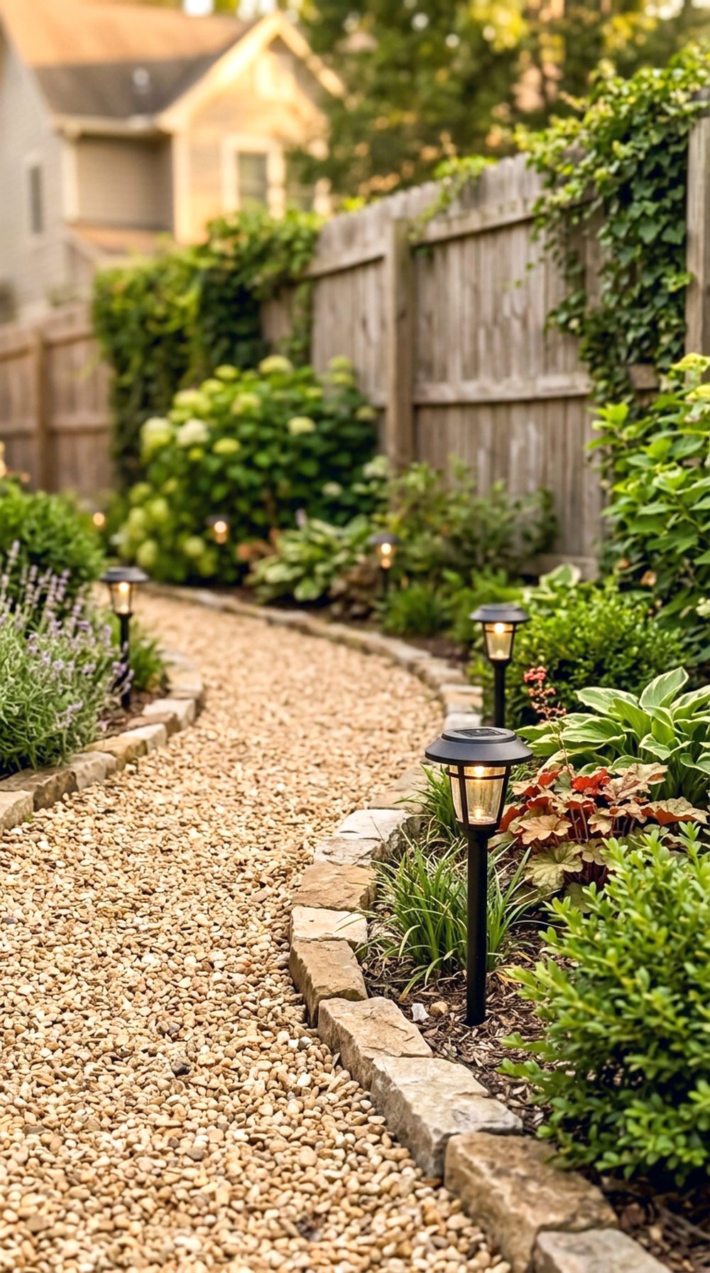Mini Garden Lighting Path