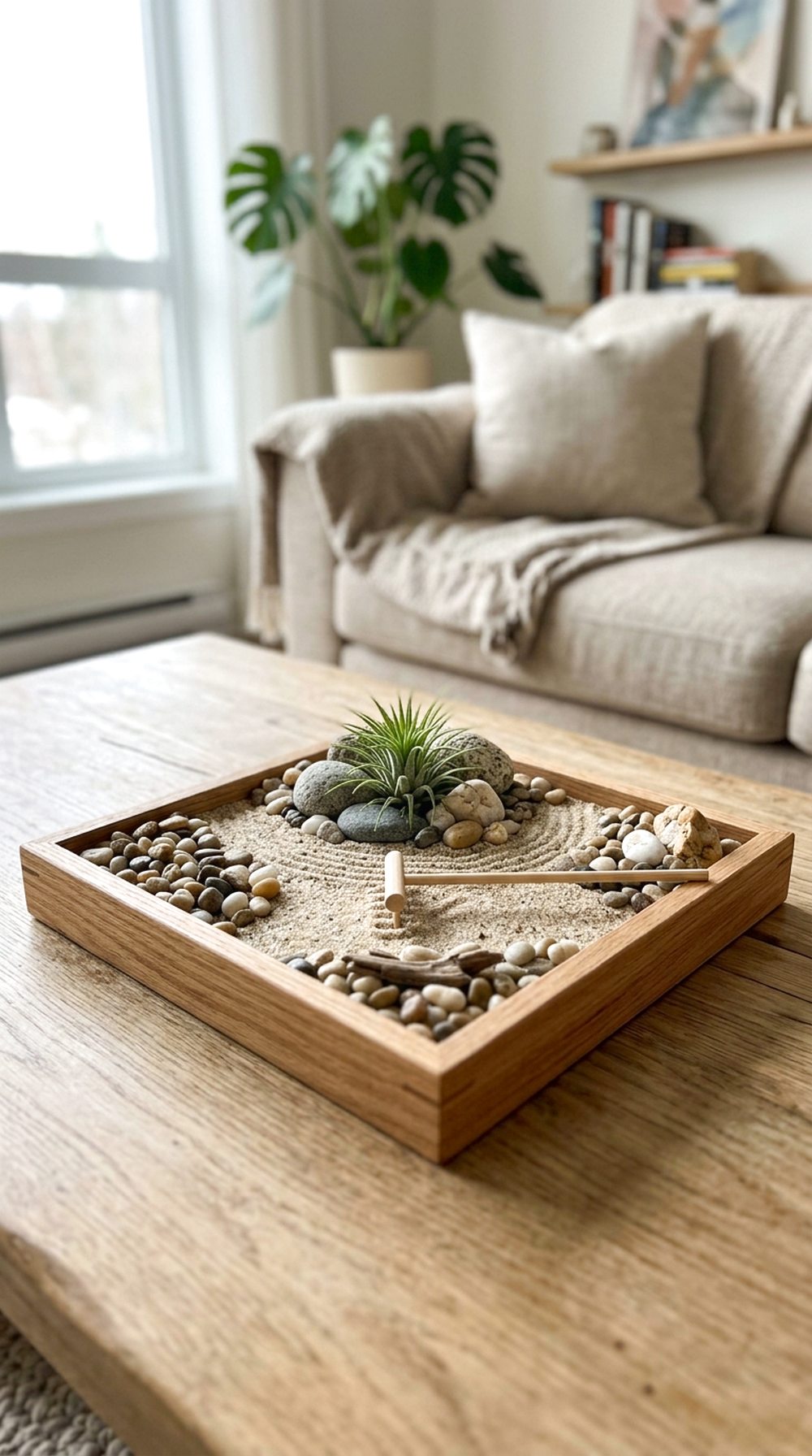 Mini Indoor Rock Garden Tray