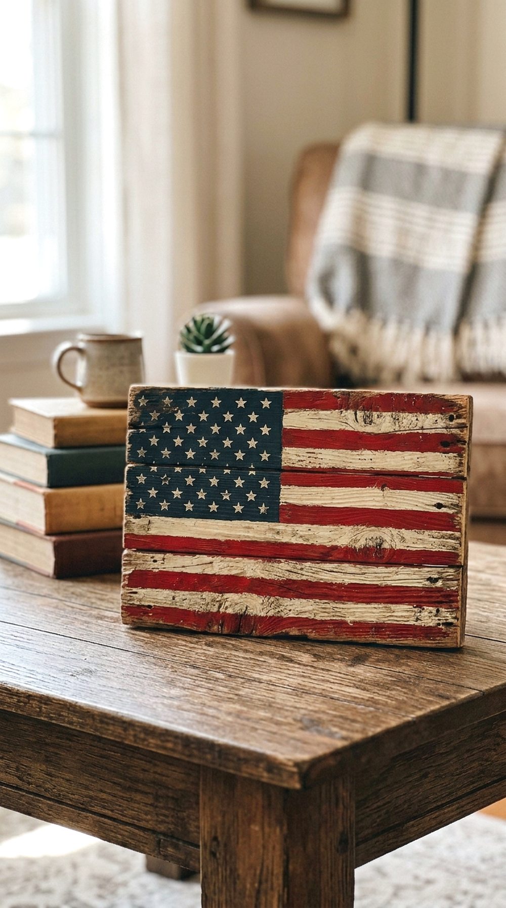 Mini Pallet Flag Sign