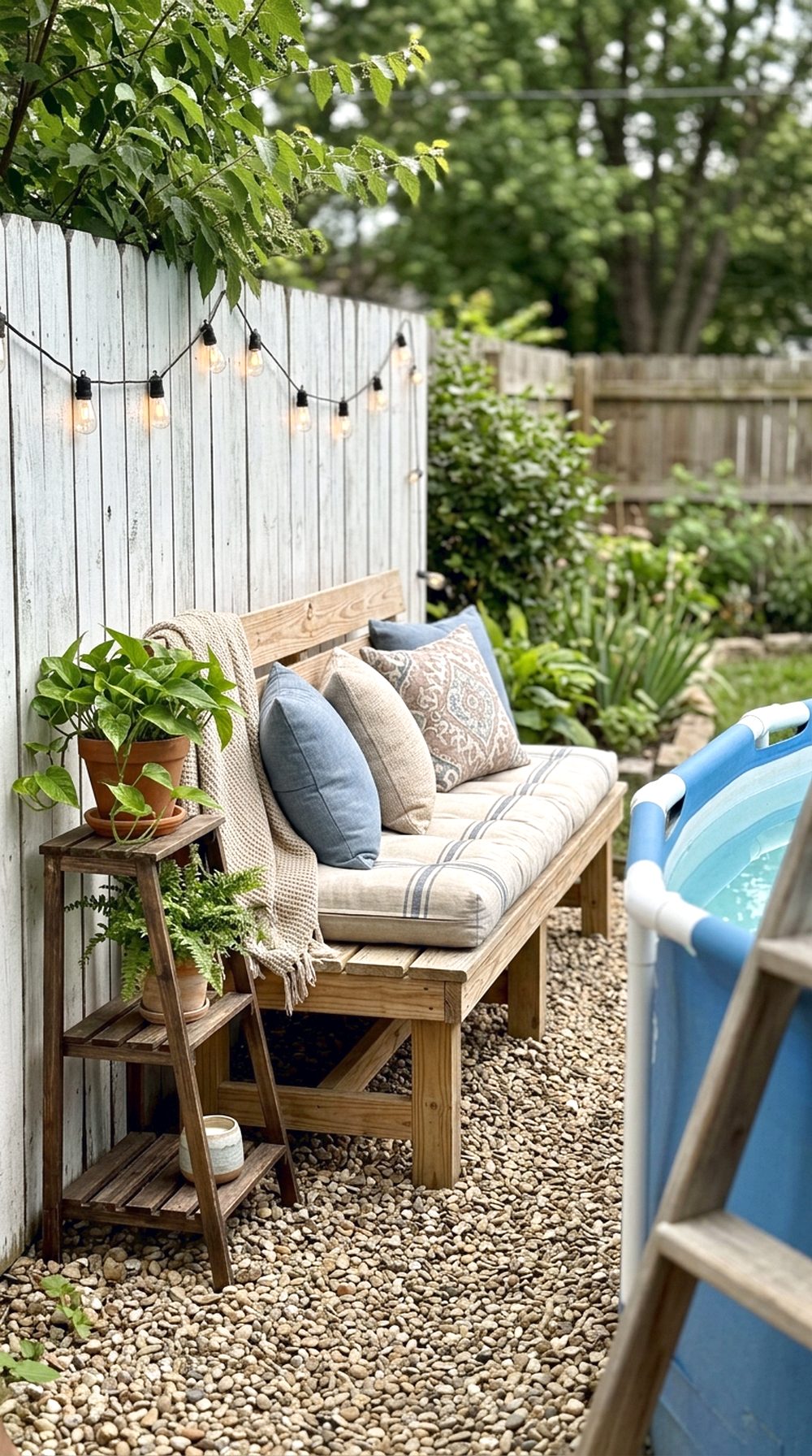 Mini Poolside Seating Nook
