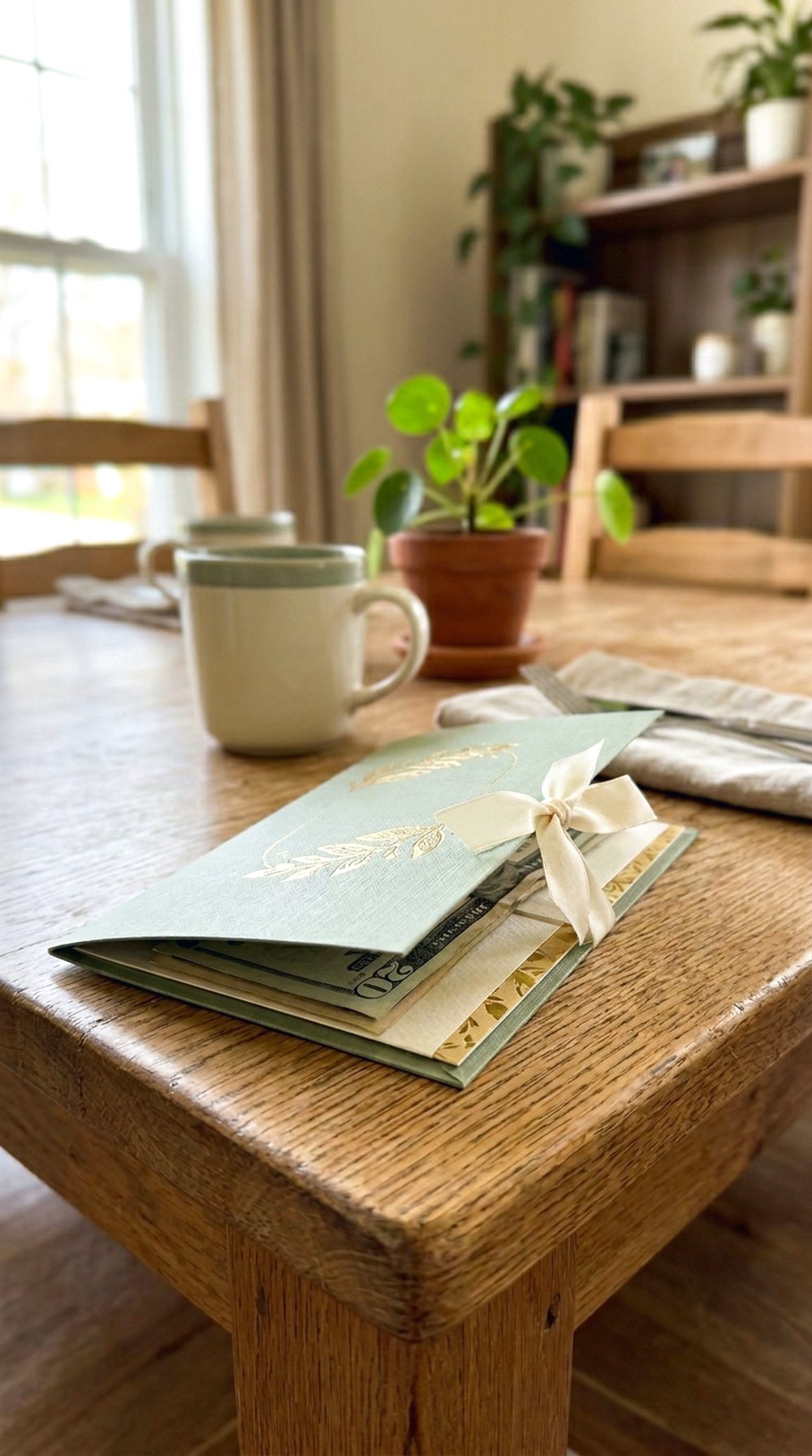 Money Holder Grad Card