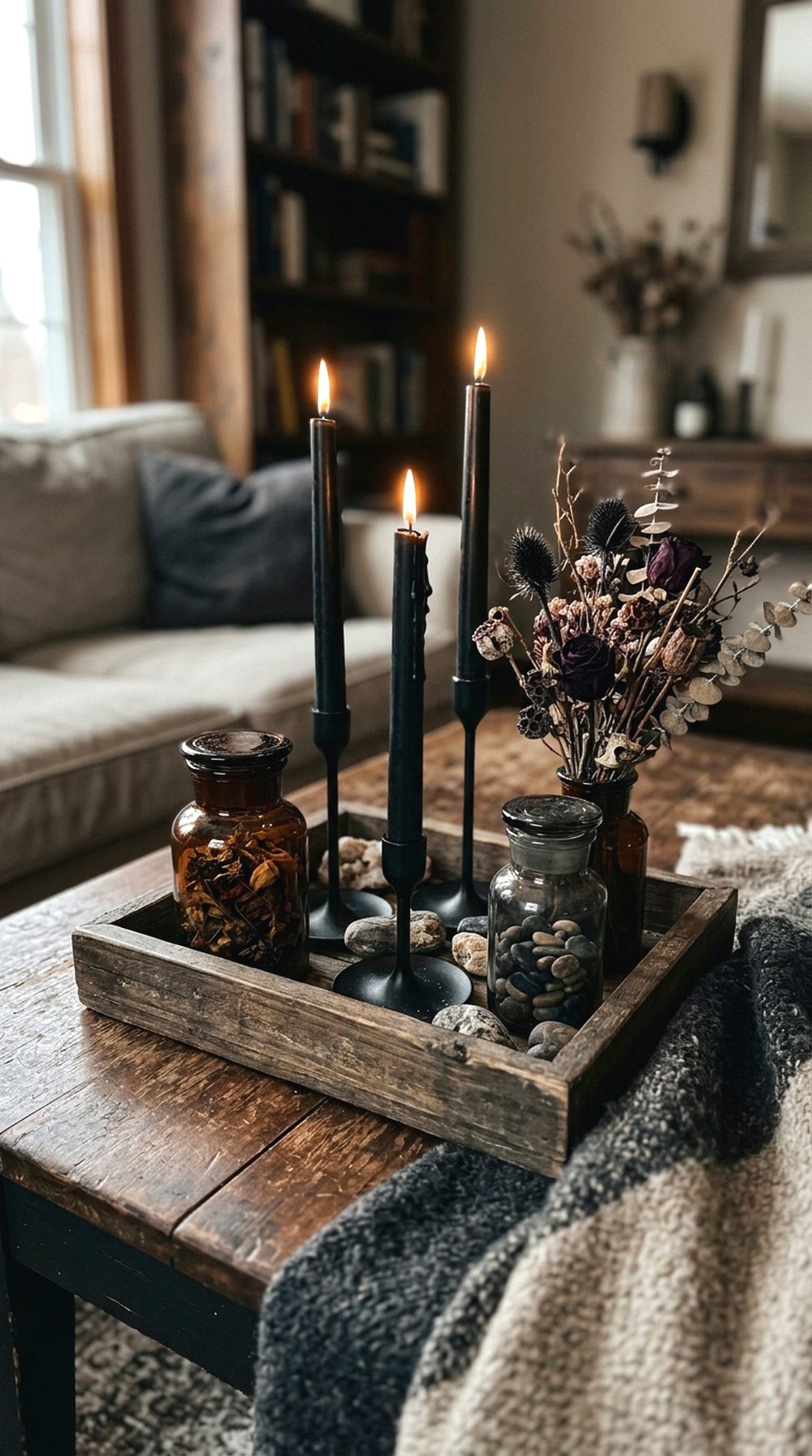 Moody Candle Tray