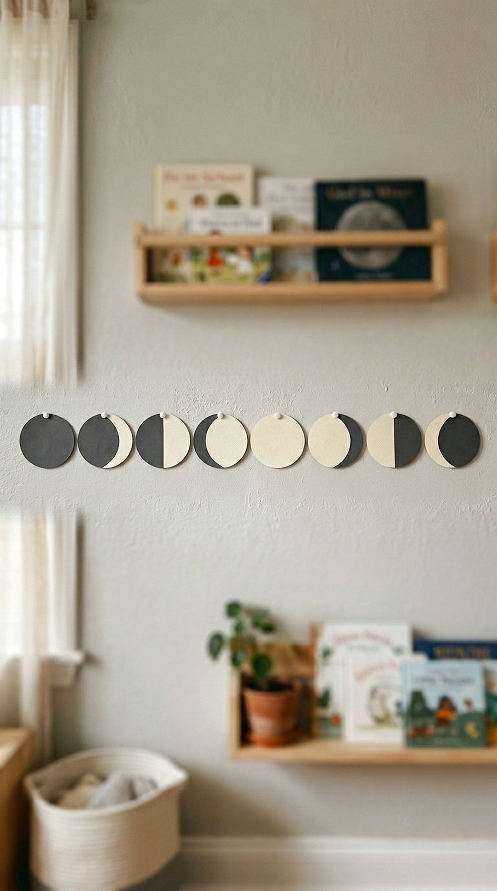 Moon Phase Wall Cards