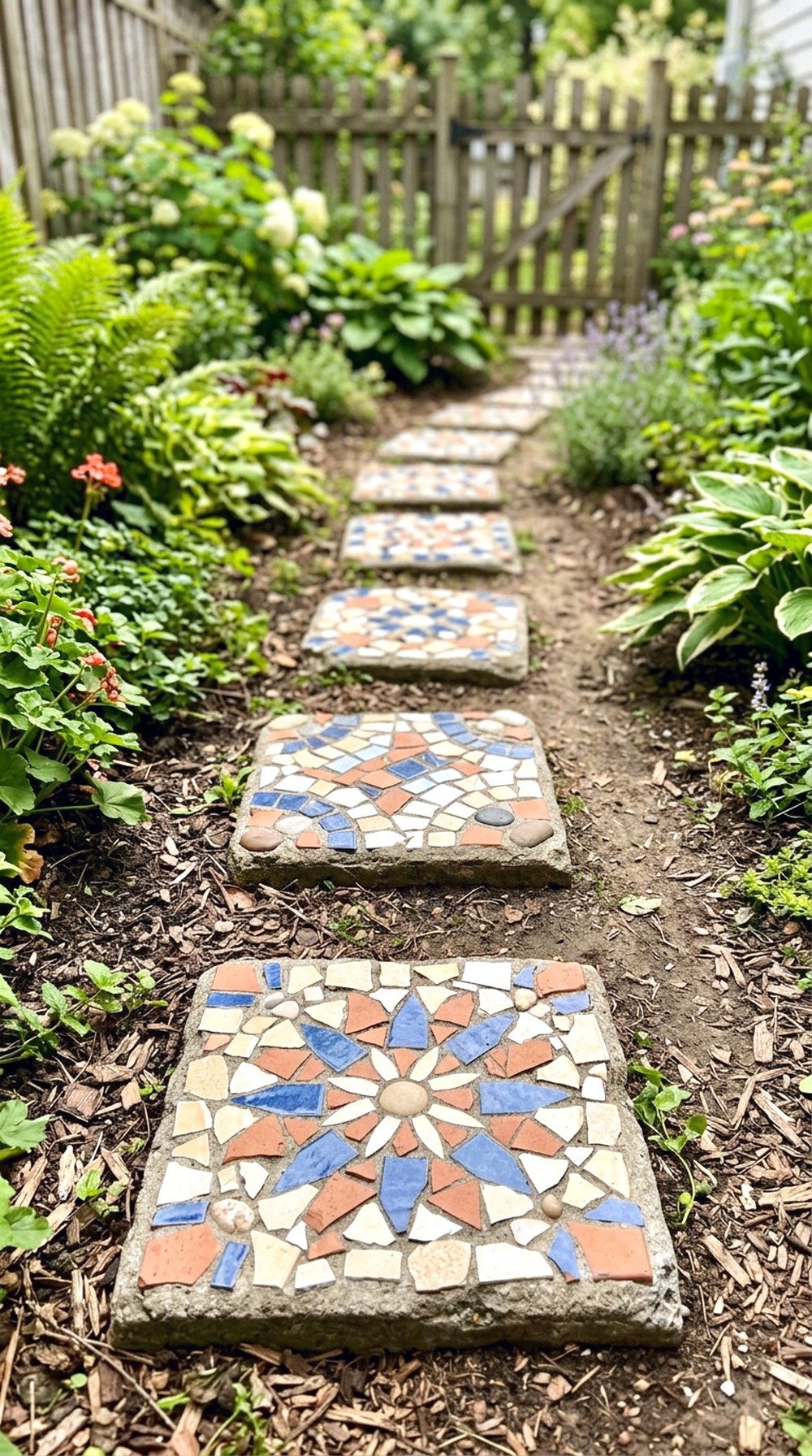 Mosaic Stepping Stones