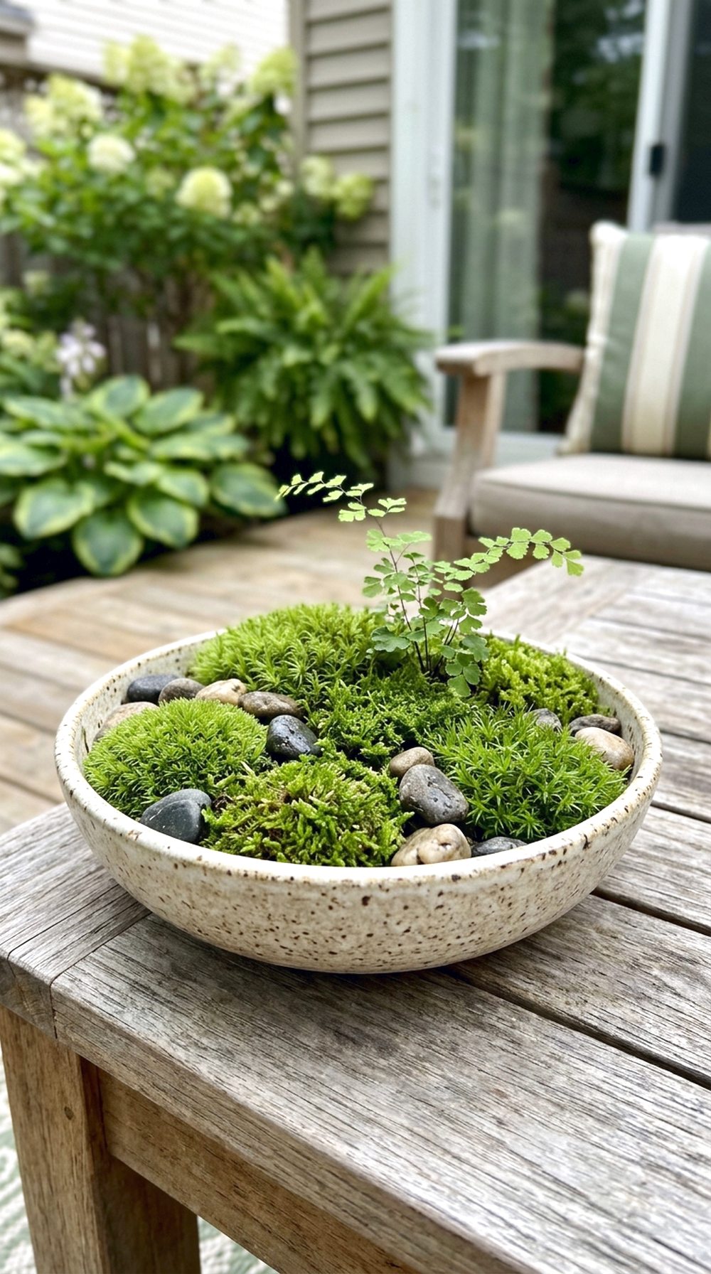 Moss Bowl Table Decor
