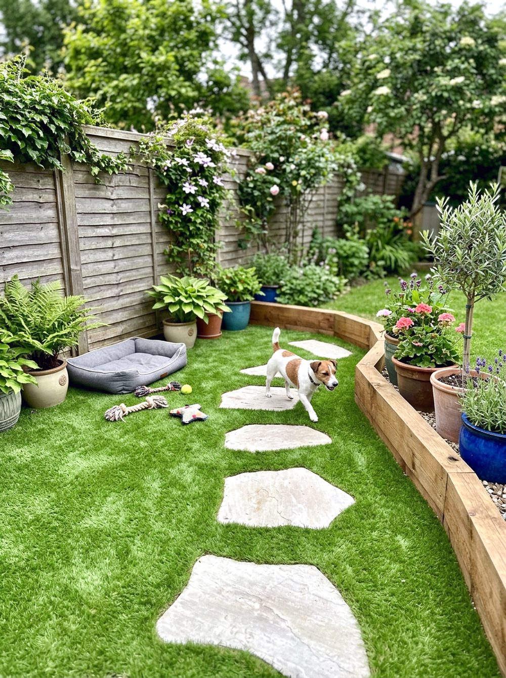Mulch-Free Play Area