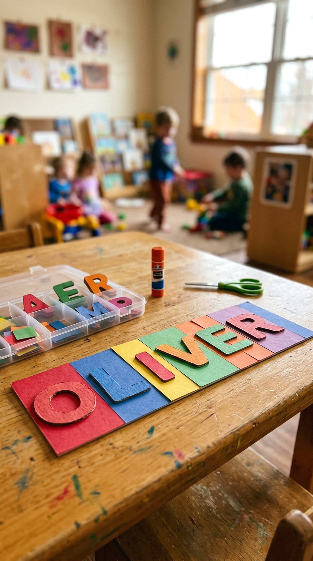 Name Puzzle Strips