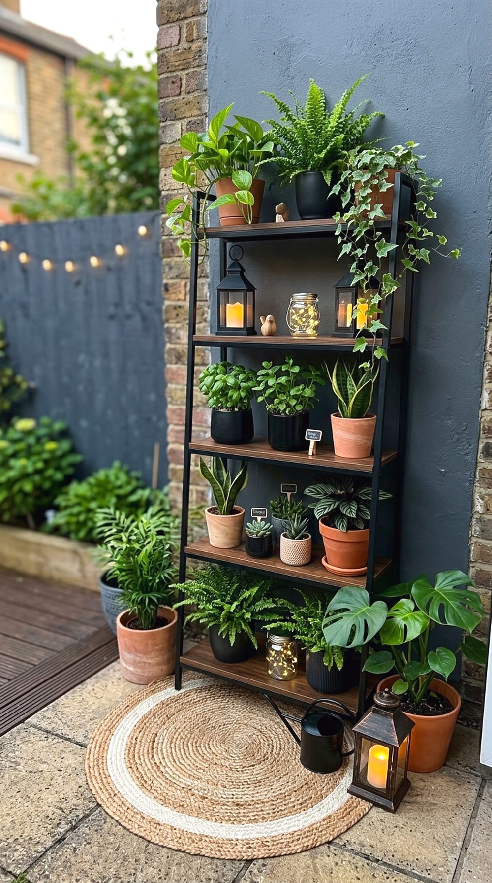 Narrow Patio Garden Corner