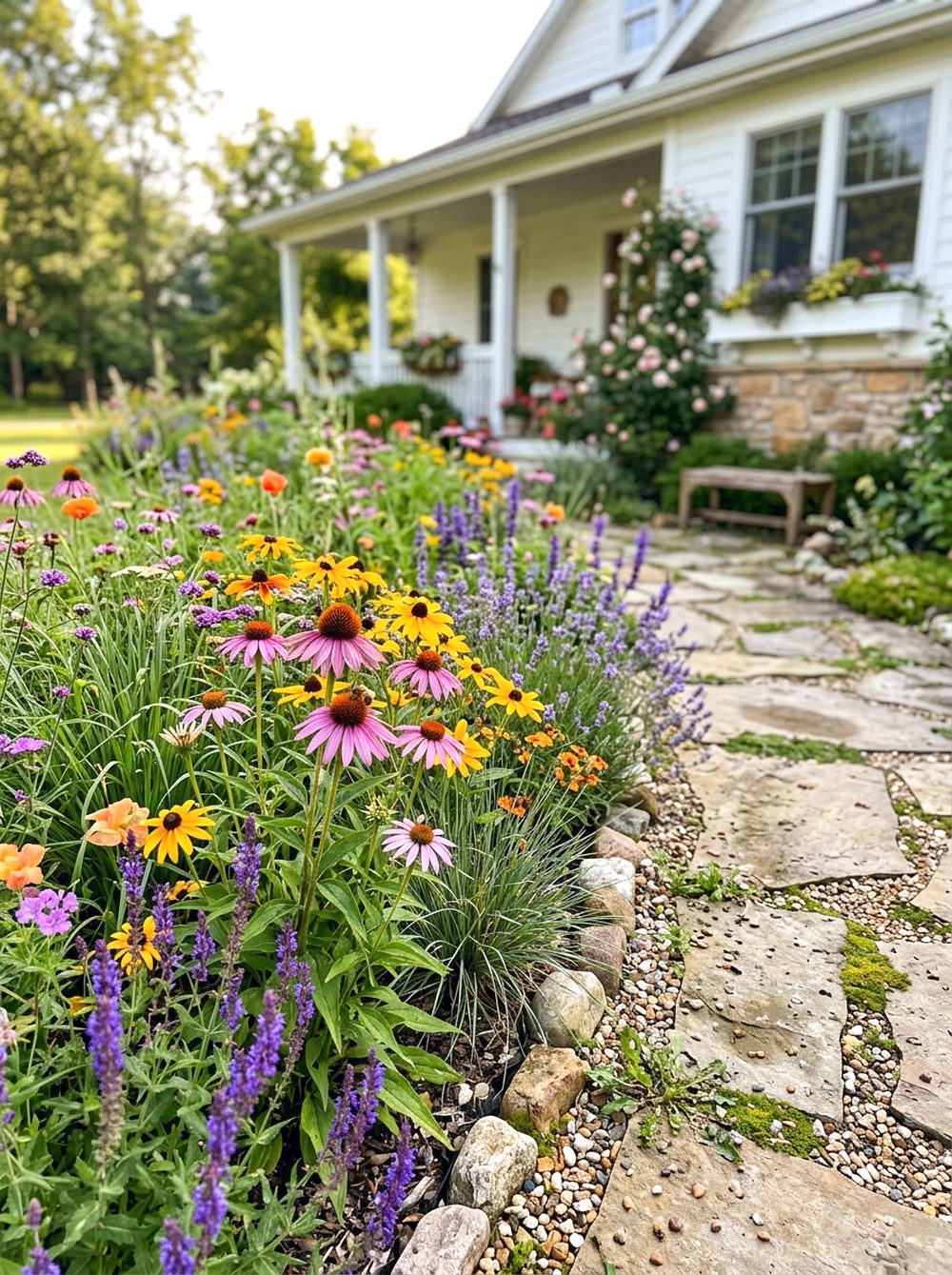 Native Flower Border