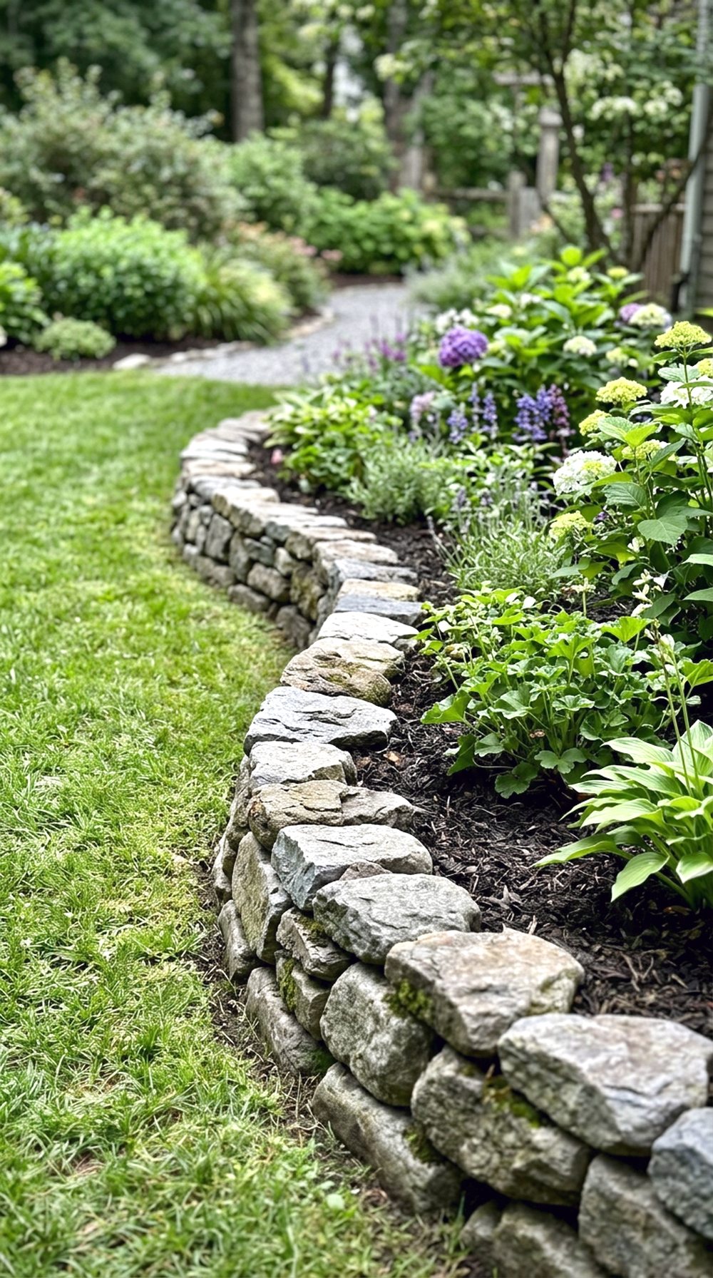 Natural Stone Border