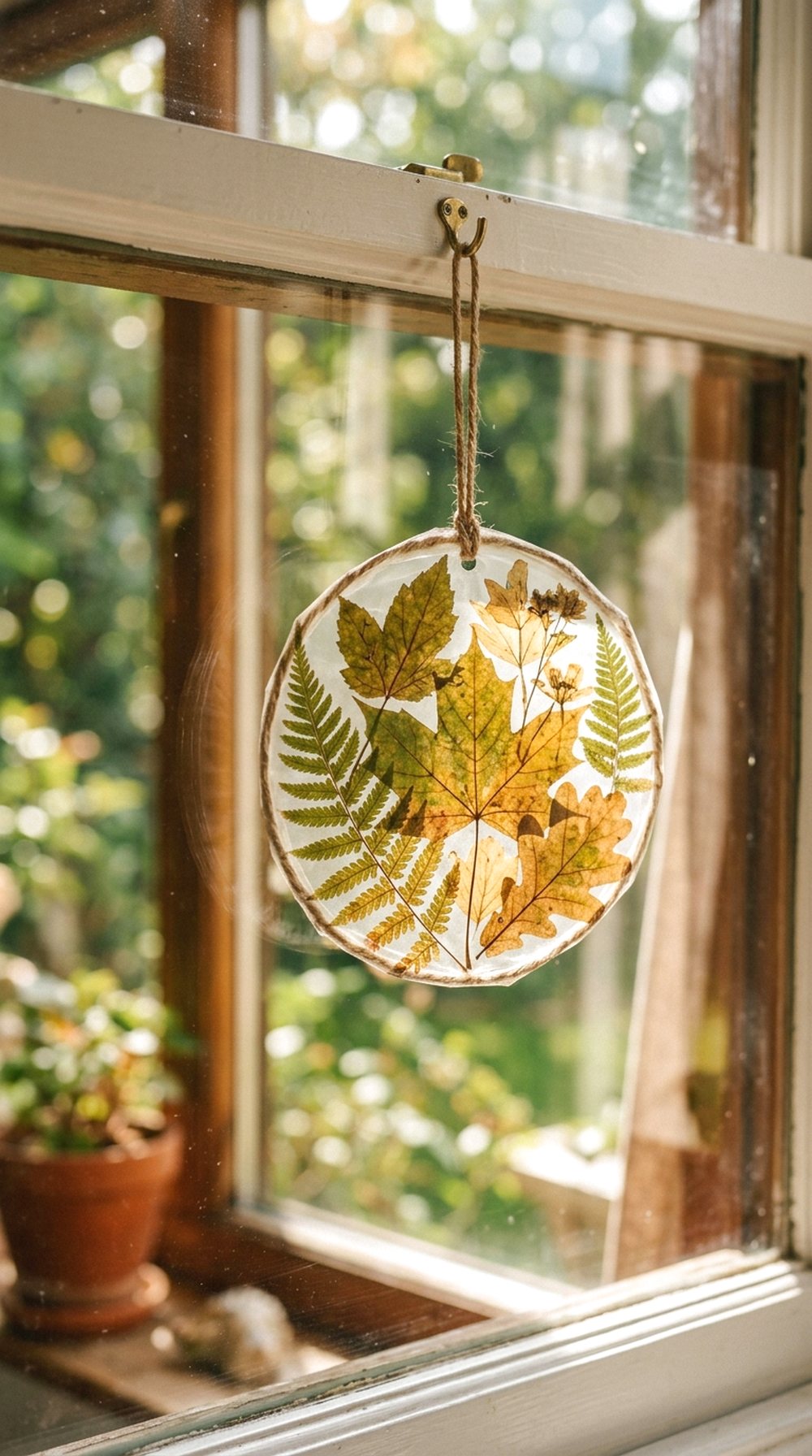 Nature Leaf Suncatcher