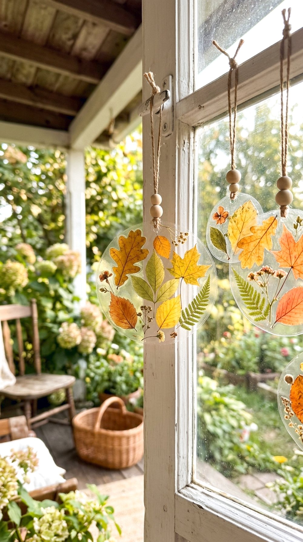 Nature Leaf Suncatchers