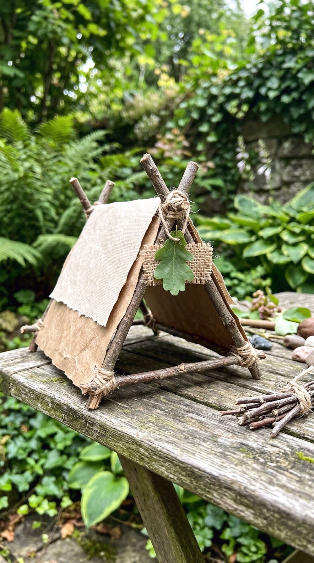 Nature Stick Tent
