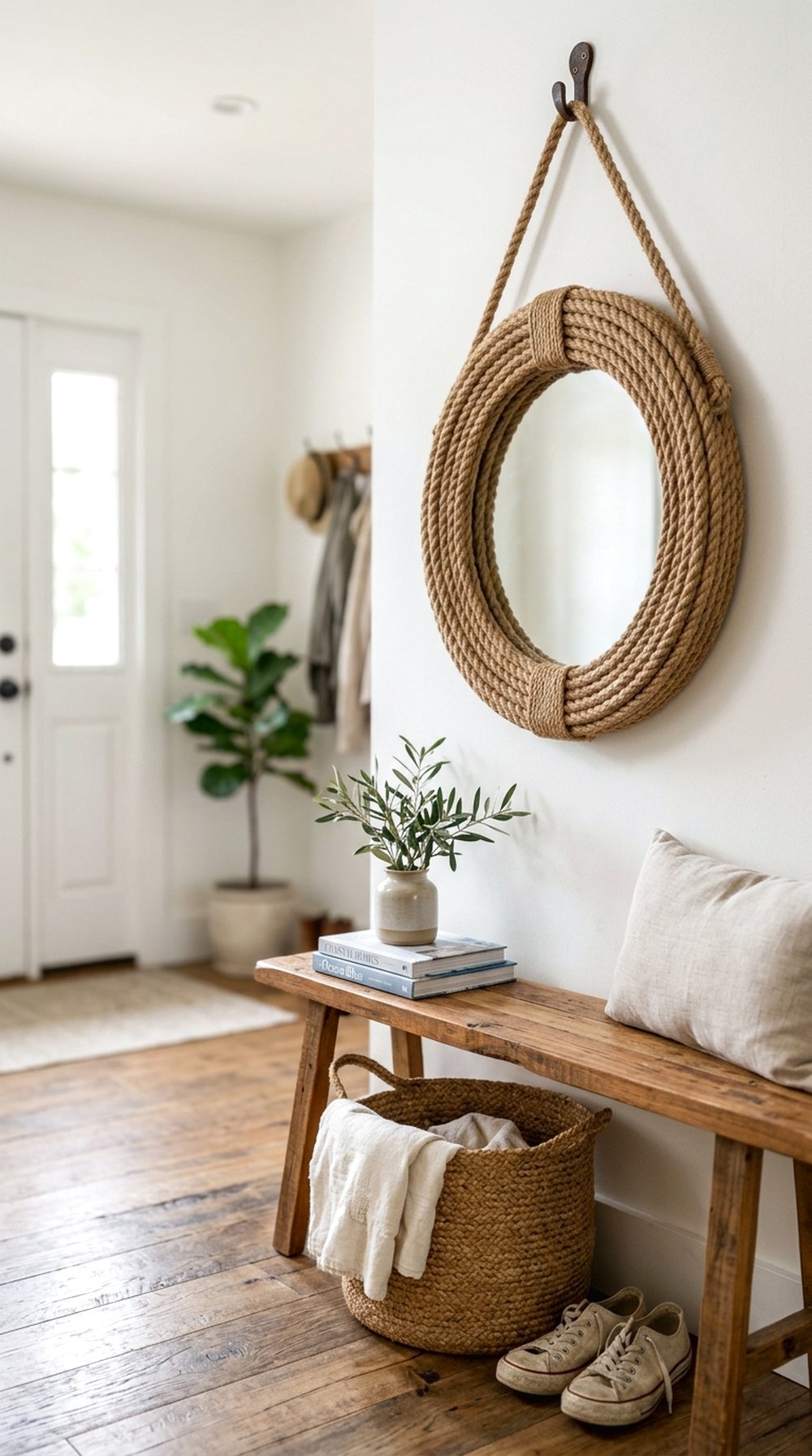 Nautical Rope Mirror