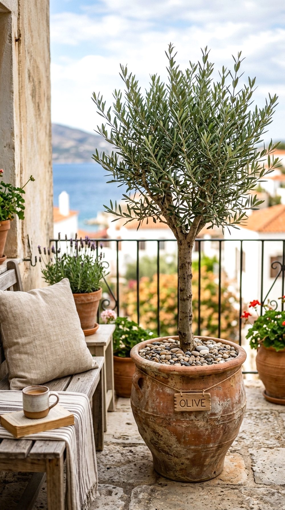 Olive Tree Planter