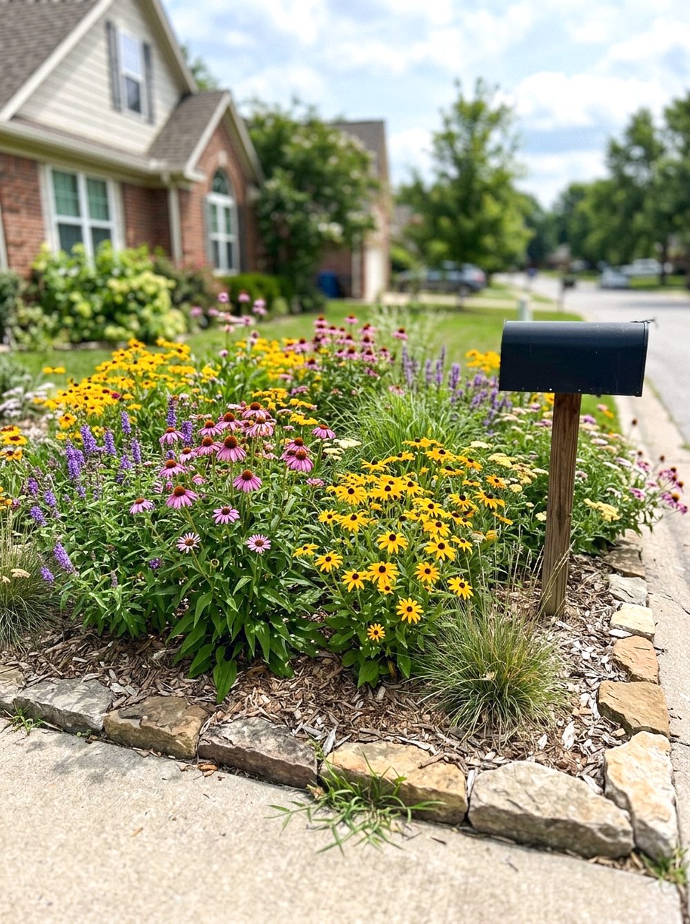 Ornamental Grass Border