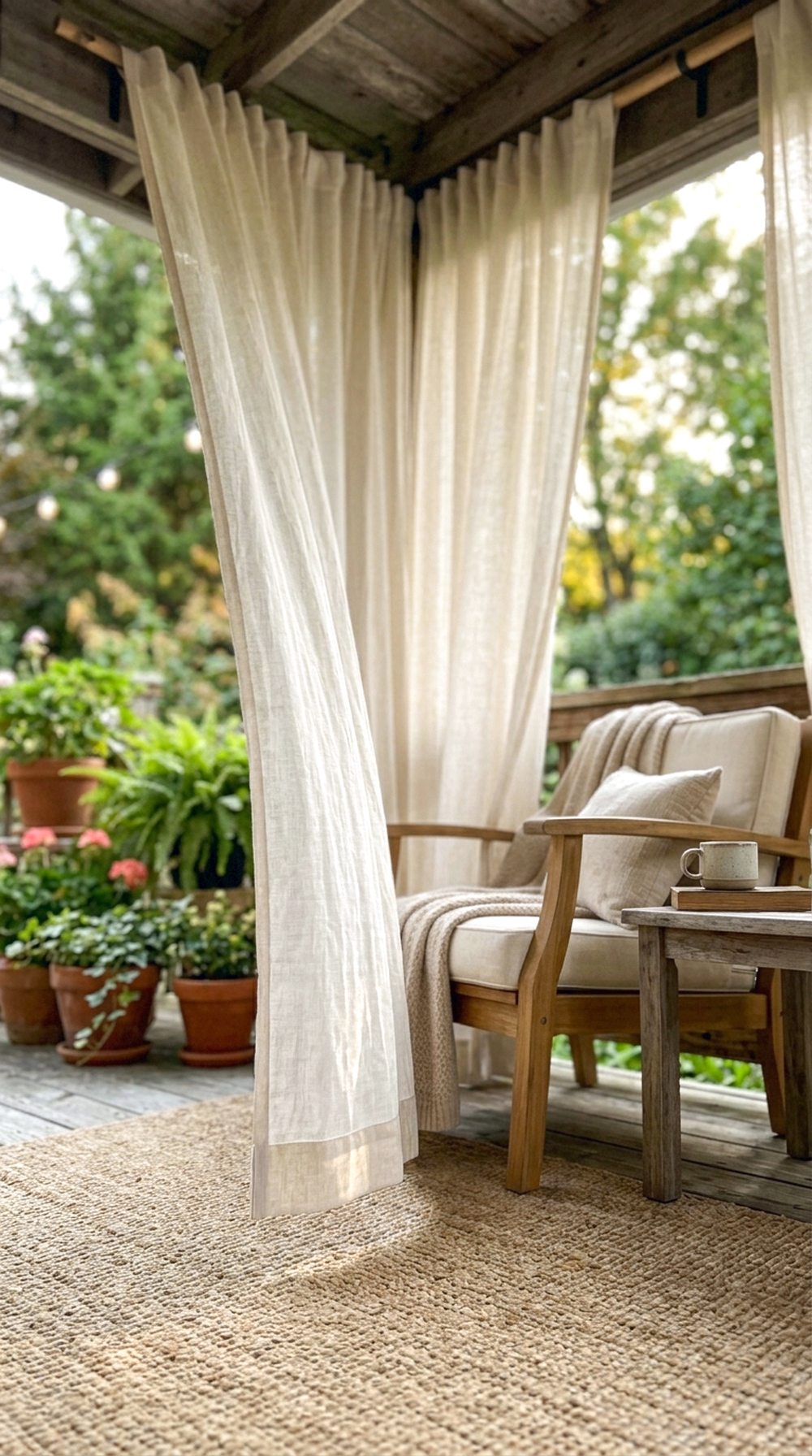 Outdoor Curtain Privacy