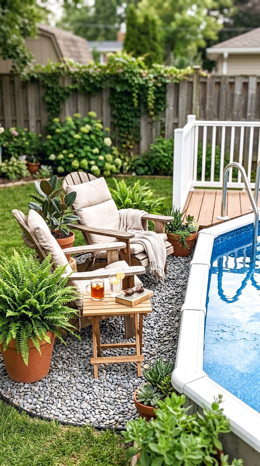 Outdoor Seating by Pool