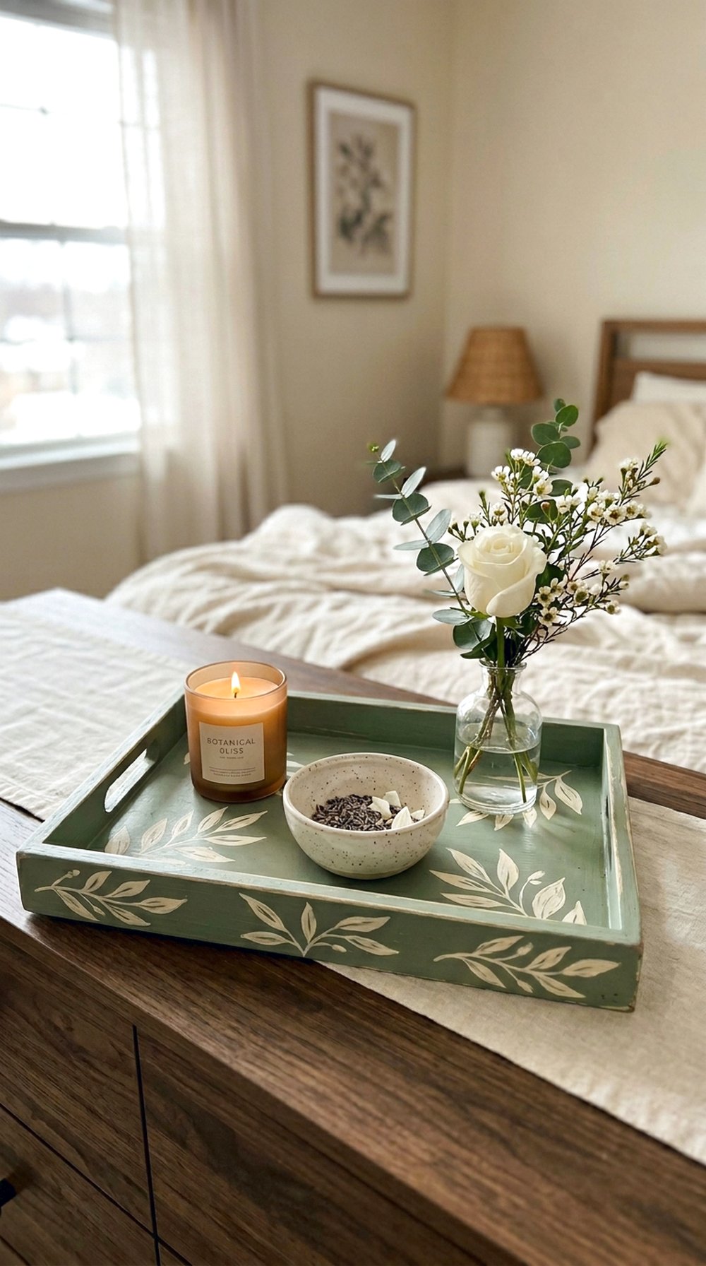 Painted Accent Tray