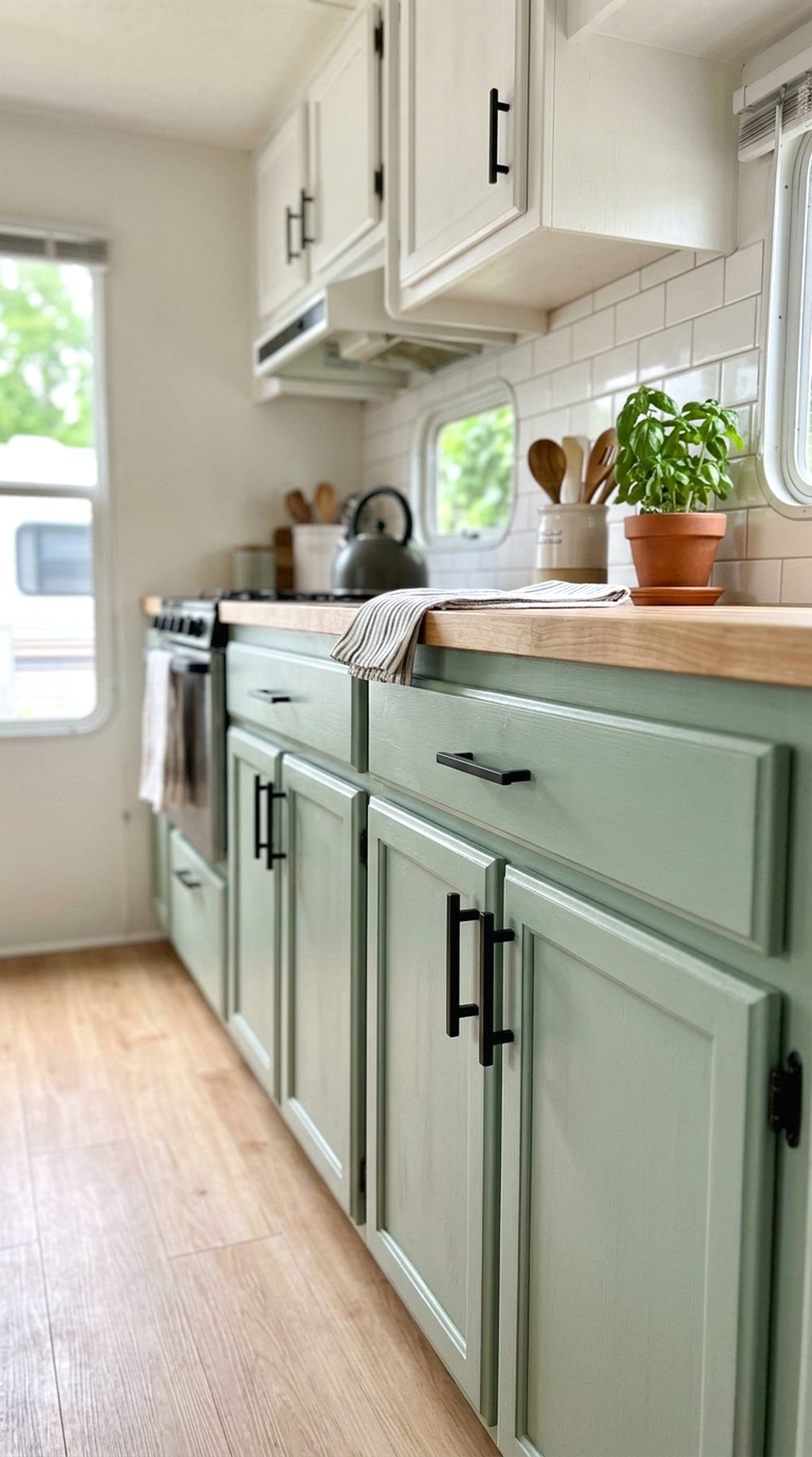 Painted Cabinet Makeover