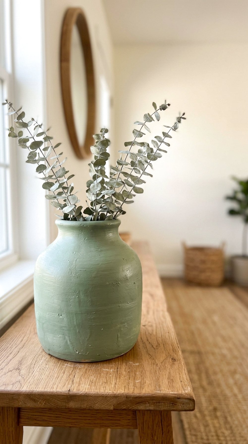 Painted Ceramic Vase