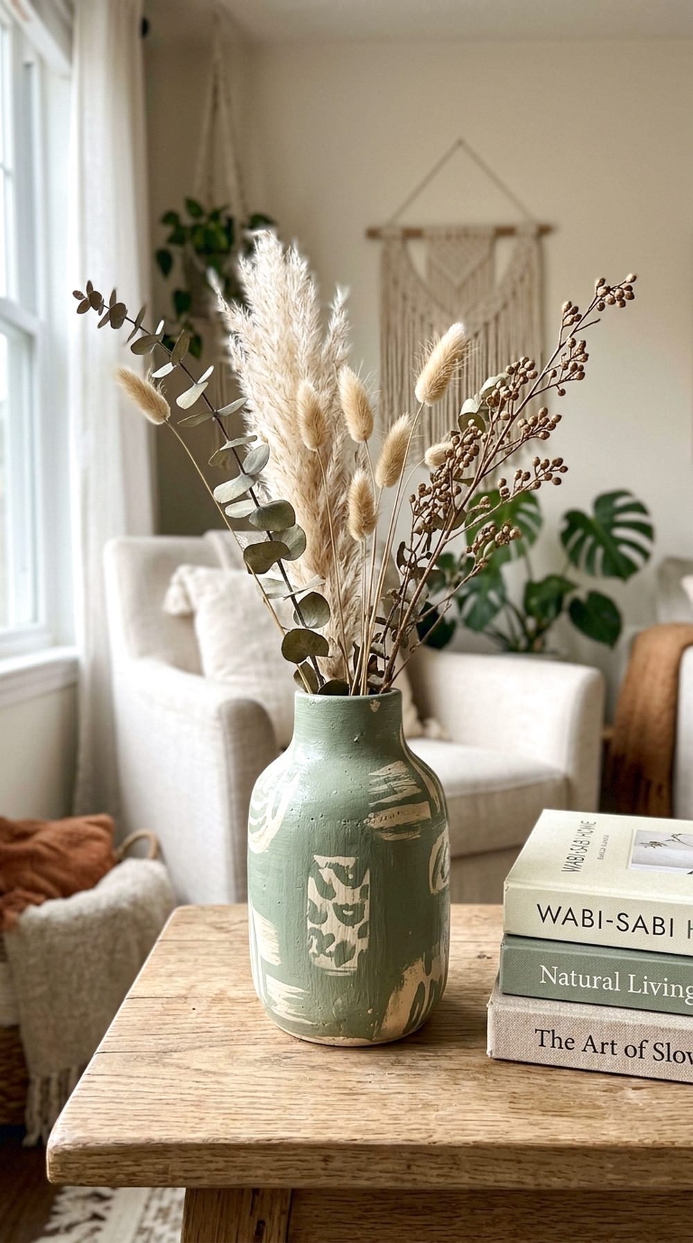 Painted Ceramic Vase