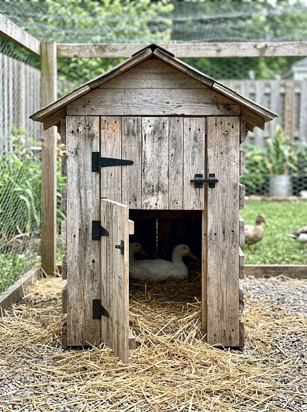 Pallet Duck Coop