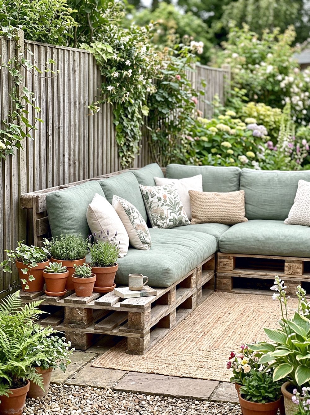 Pallet Sofa Corner