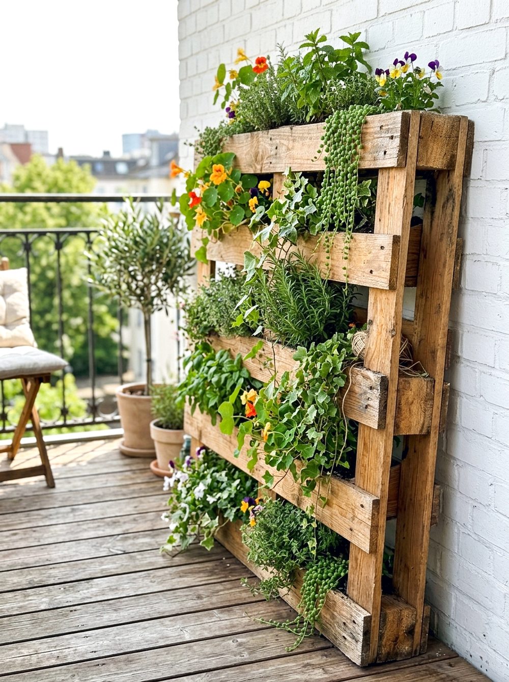Pallet Vertical Garden